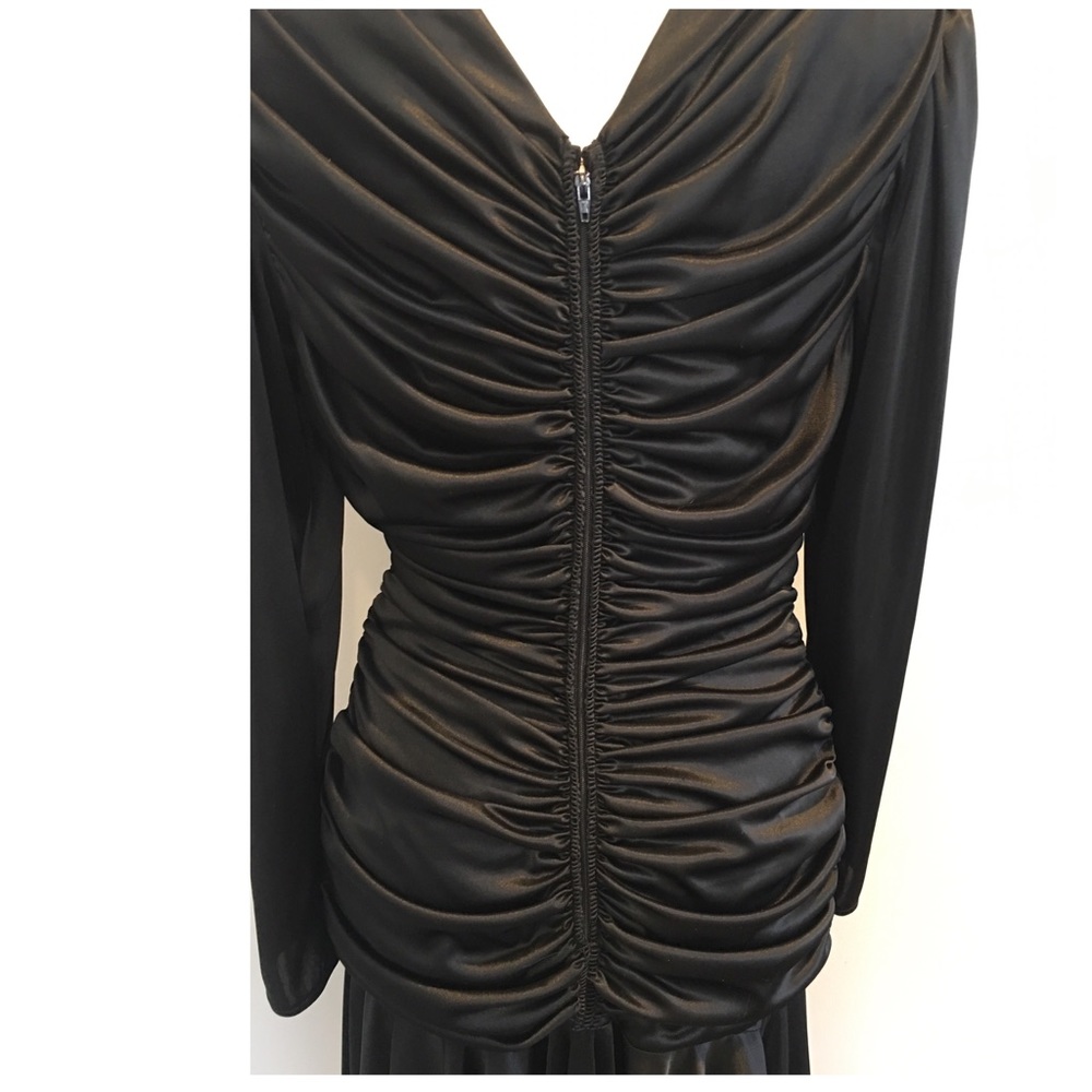 Black vintage dress - Picture 4 of 6